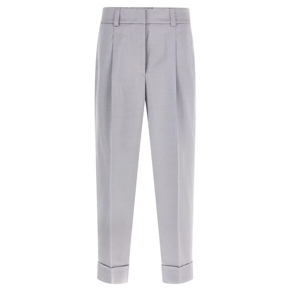 Peserico Women Satin Pants - Picture 1 of 4